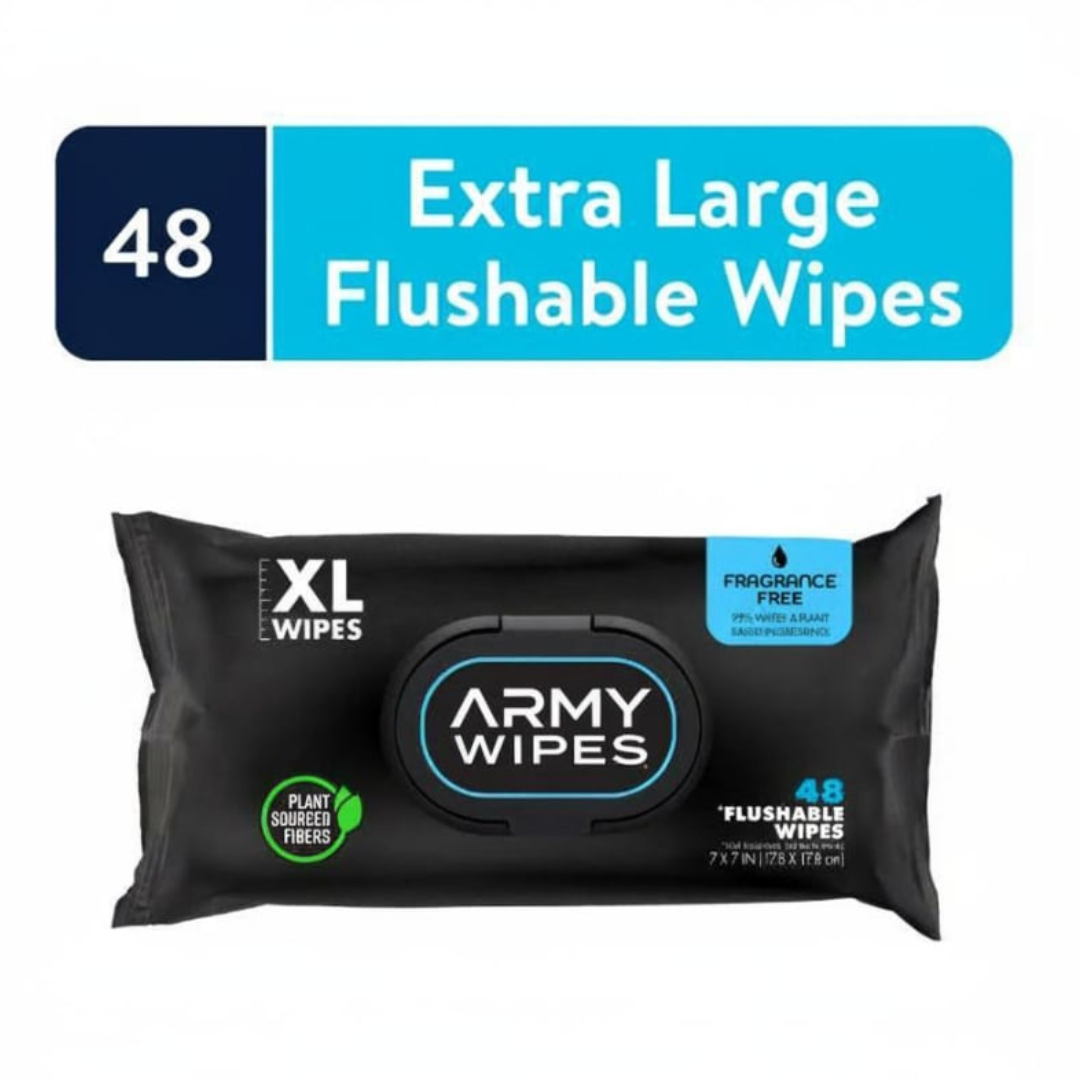 Premium Flushable Wipes™
